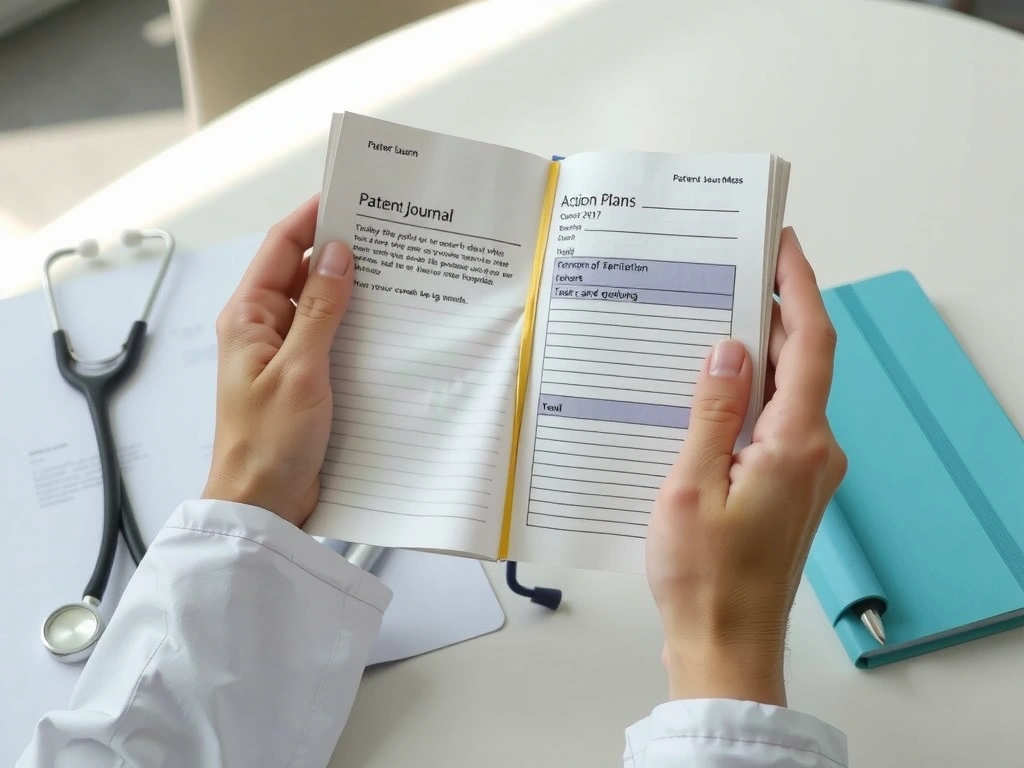 Handskrivet schema och handlingar